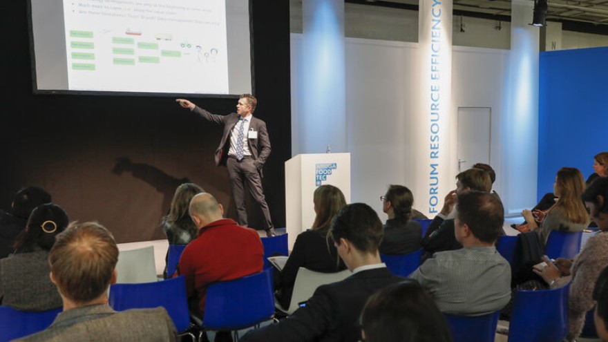 Vortrag auf der Stage