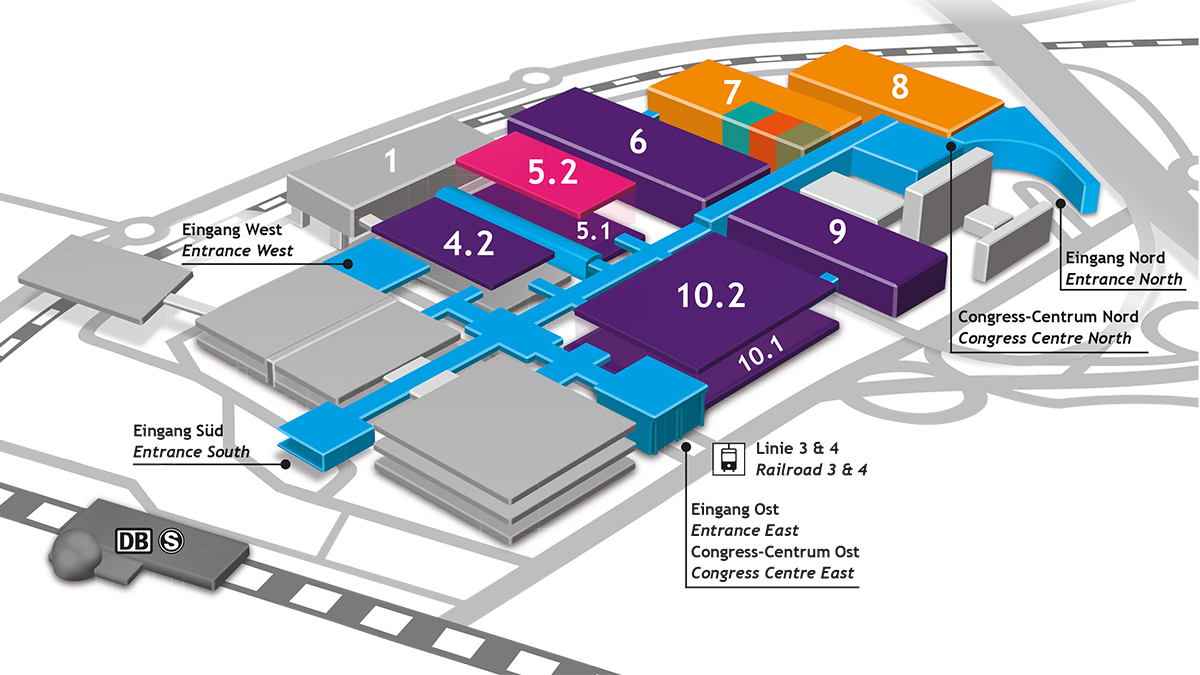 Hall allocation Anuga FoodTec Hall allocation