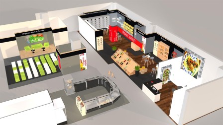 Anuga Organic Market Randering