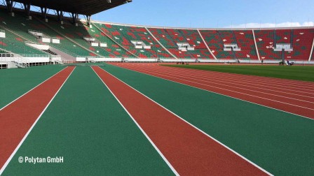 Stadium with IAAF certificate Stadium with IAAF certificate