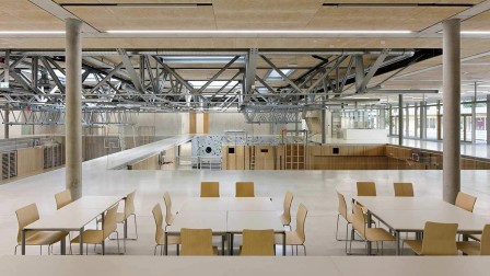 School centre sports hall in Gloggnitz, Austria School centre sports hall in Gloggnitz, Austria