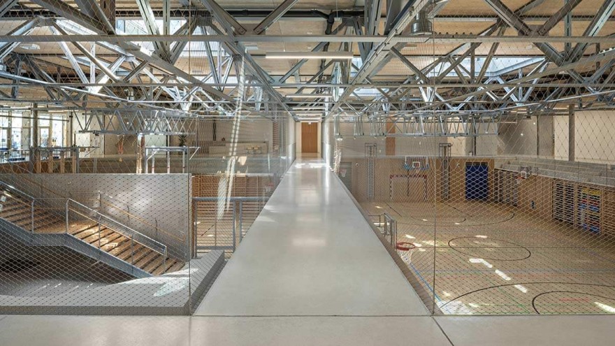 School centre sports hall in Gloggnitz, Austria School centre sports hall in Gloggnitz, Austria