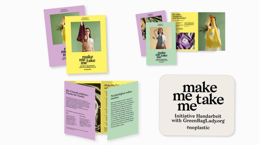 make me take me #noplastic © Initiative Handarbeit make me take me #noplastic © Initiative Handarbeit