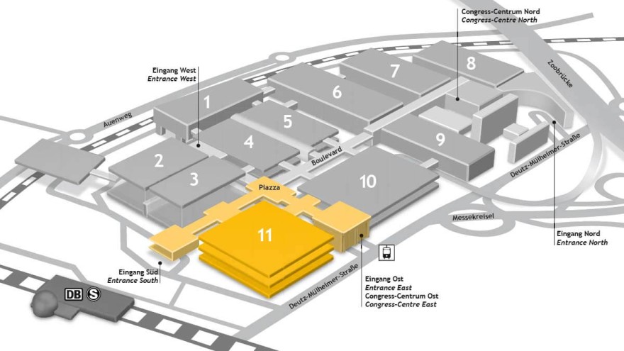 Hallenplan h+h cologne Hallenplan h+h cologne