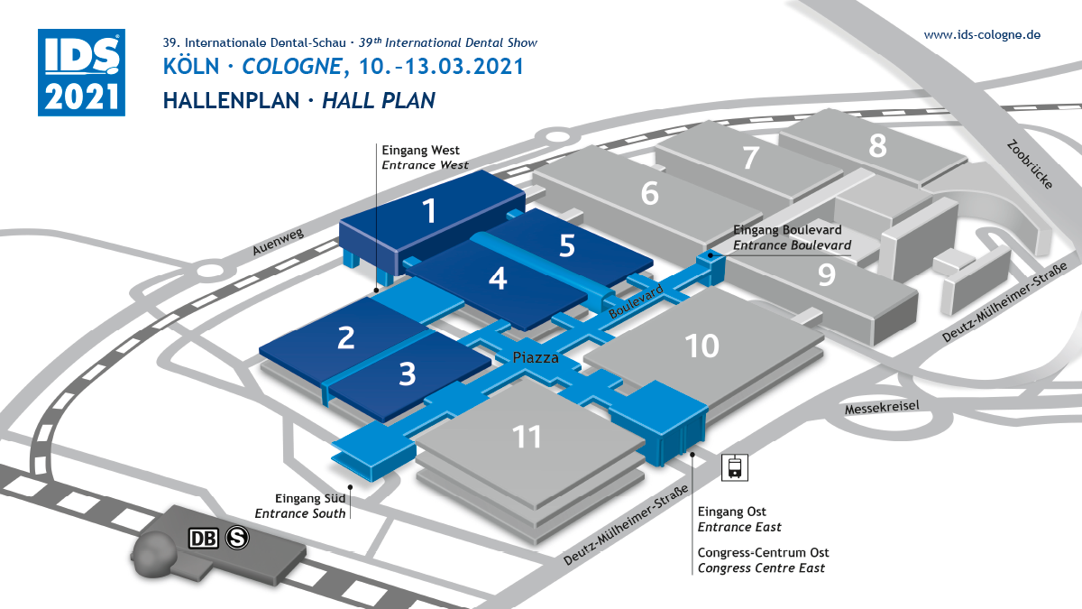 Plenty of room for your ideas The trade fair grounds
