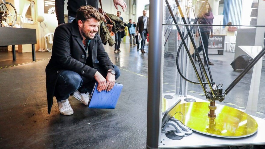 3D-Druck-Verfahren 3D-Druck während der Messe