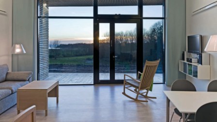 Hospiz-djursland-dänemark The designer interior of the hospice on Denmark’s Djursland peninsula