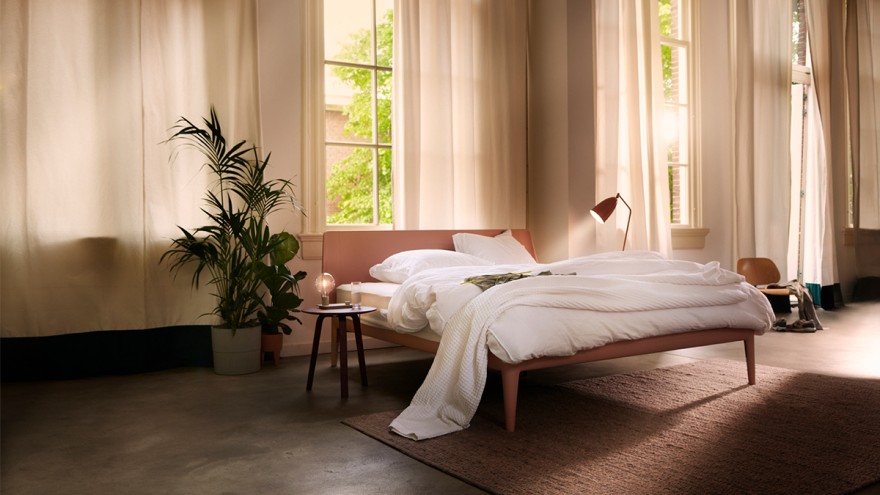 Auping_recycelbares_Bett Vollständig recycelbares Bett von Auping