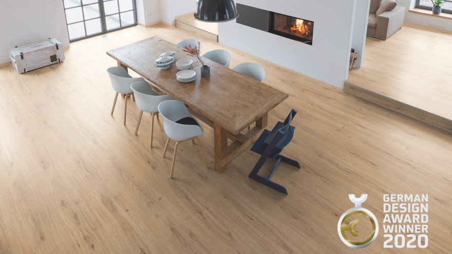 Winner at German Design Award 2020: PRO Comfort Floor EPC018 from interzum exhibitor EGGER PRO Comfort Floor EPC018 from EGGER
