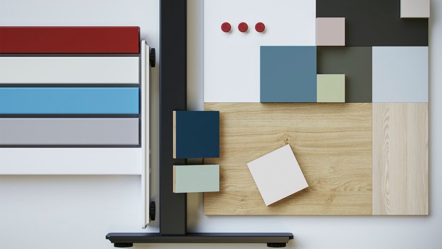 JobTisch, adjustable workstation with a large degree of flexibility, © Häfele SE & Co KG © Häfele SE & Co KG