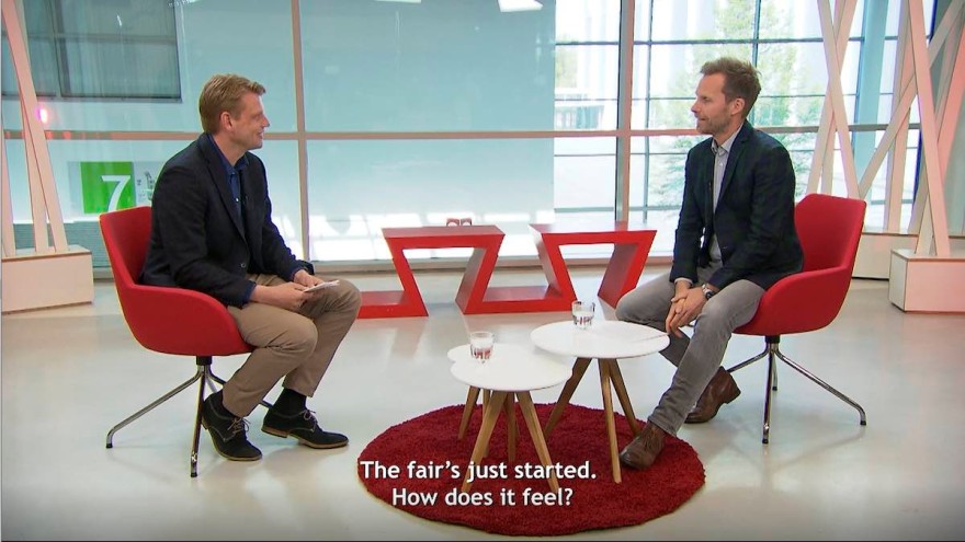 interzum @home 2021 Daily mit Maik Fischer, © Koelnmesse interzum @home 2021