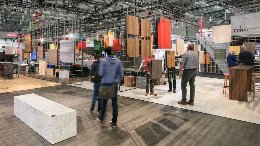 interzum 2019: Piazza Surfaces & Wood Design interzum 2019