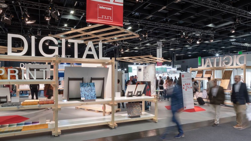 Digital Printing 2019 interzum 2019: Special event area Digital Printing