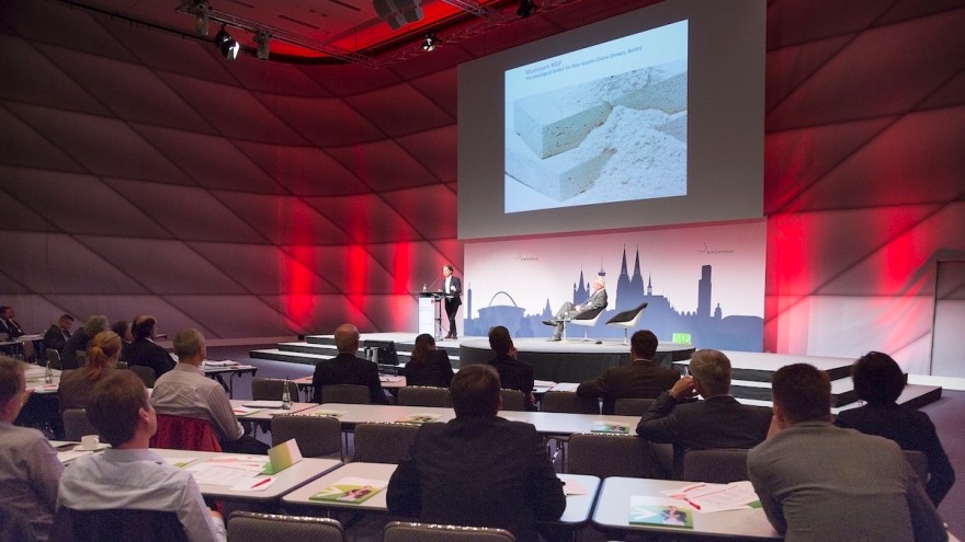 Innovationsworkshop Holzwerkstoffe vor der interzum 2017, © Koelnmesse