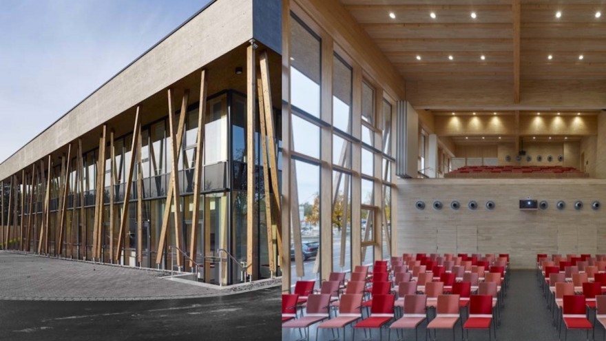 Heaquarter and lecture hall of Jowat SE in Detmold Jowat SE Heaquarter