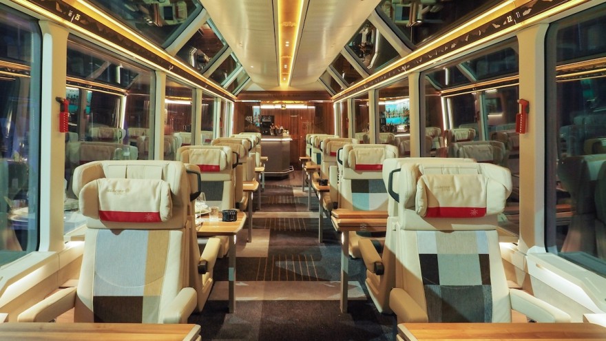 Glacier Express (interior: nose design experience), © Peter Hummel