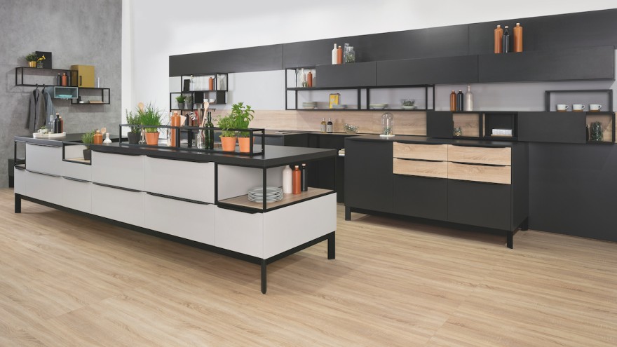 Raumgestaltungssystem Openstyle von Schüco Alu Competence Raumsystem von Schüco Alu Competence