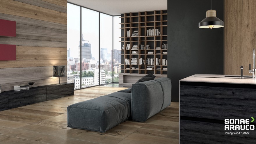 Kollektion „innovus“ von Sonae Arauco Wohnzimmer von Sonae Arauco