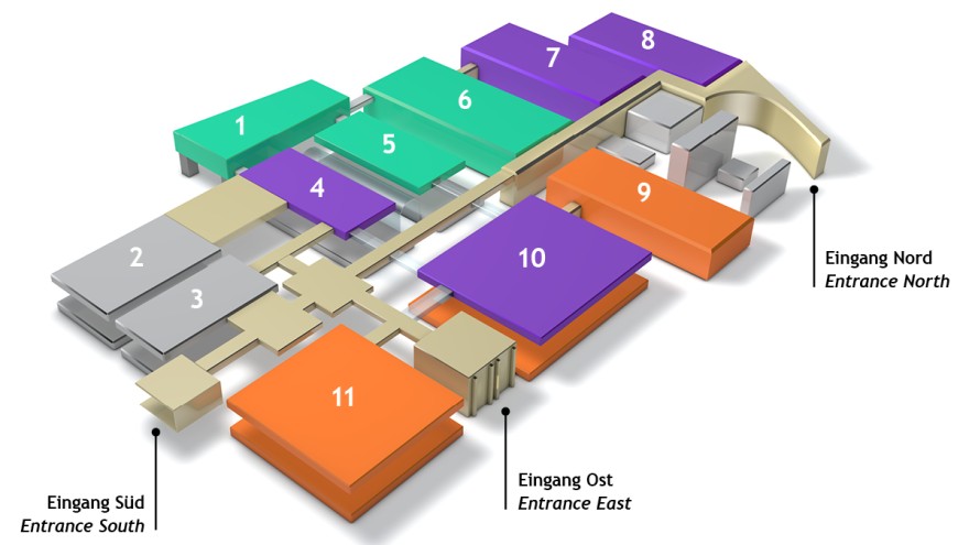 interzum Hall plan interzum Hall plan