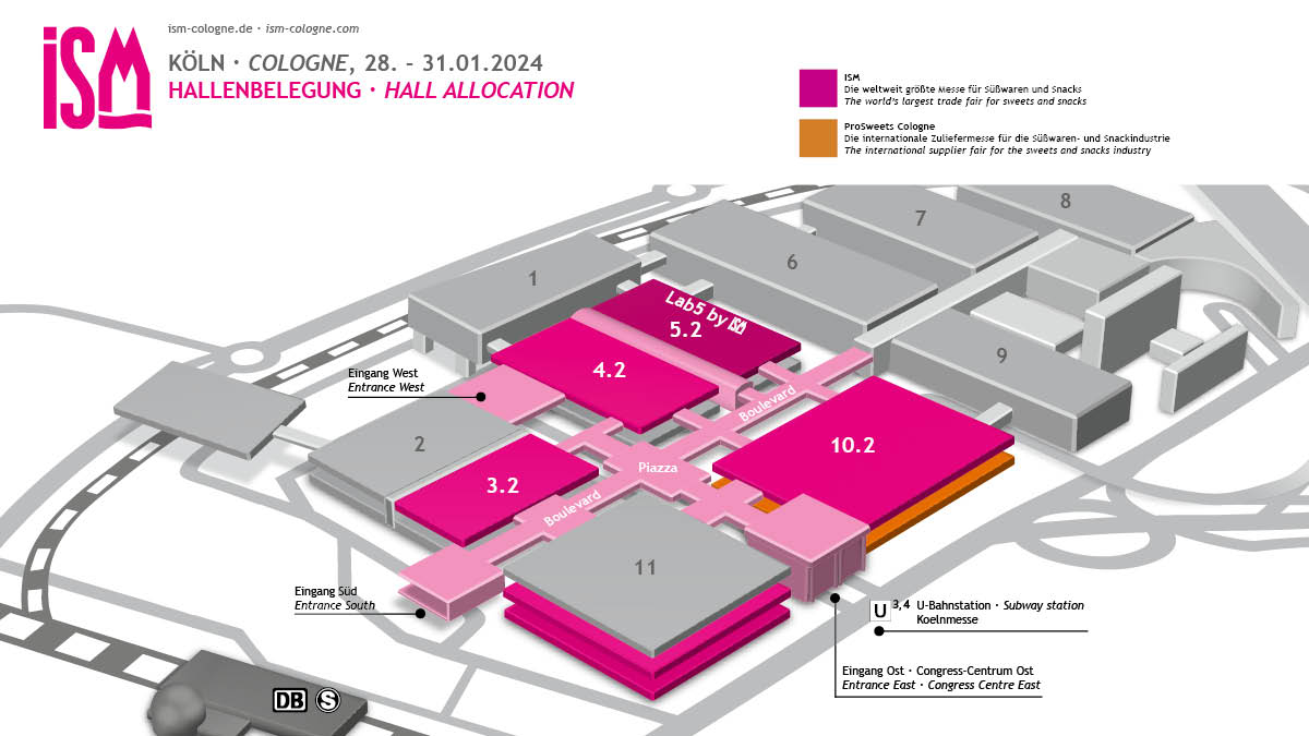 Hallenbelegung Hallenplan der ISM