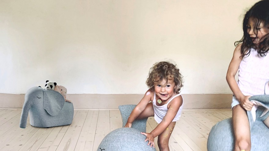 bada & bou wants to please children and parents alike - © Olivia Herms bada & bou playmates shown at Kind + Jugend