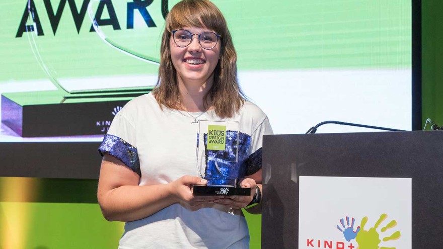 Gintare Cerniauskaite, Kids Design Award Gewinnerin 2018 - © Koelnmesse Gintare Cerniauskaite, Kids Design Award Gewinnerin 2018 - © Koelnmesse