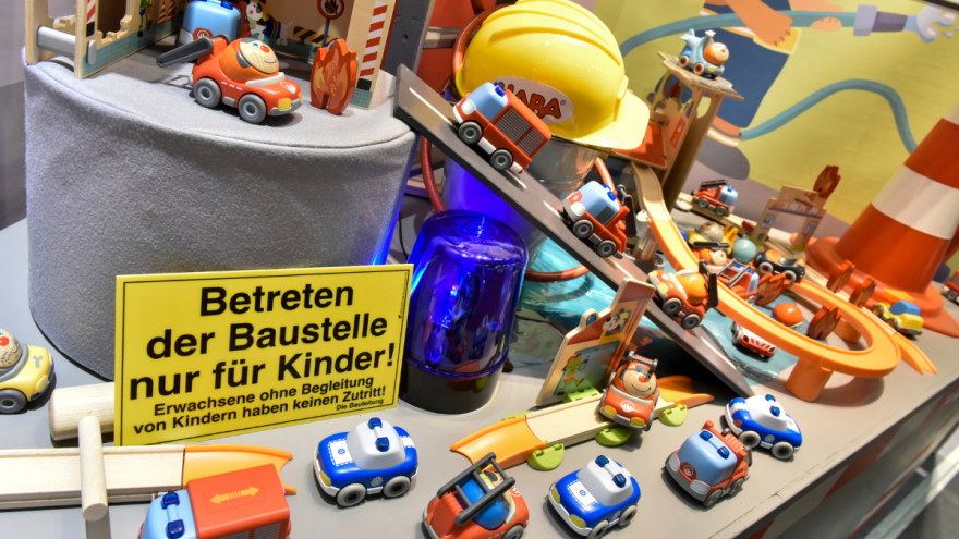 Haba increasingly uses biologically degradable plastics. ©Koelnmesse Haba sustainability toys
