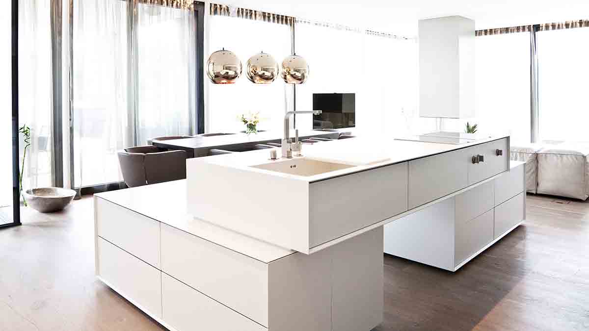 Getting away from the wall – the liberated kitchen Getting away from the wall – the liberated kitchen