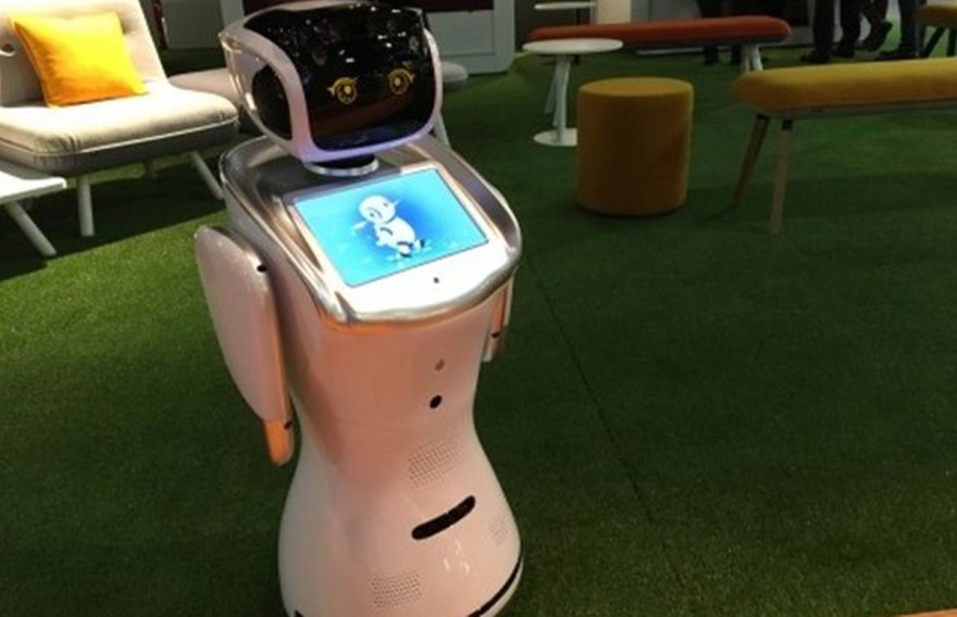 FutureKitchen trend FutureTechnology - robot at imm cologne 2018 FutureKitchen trend FutureTechnology - robot at imm cologne 2018