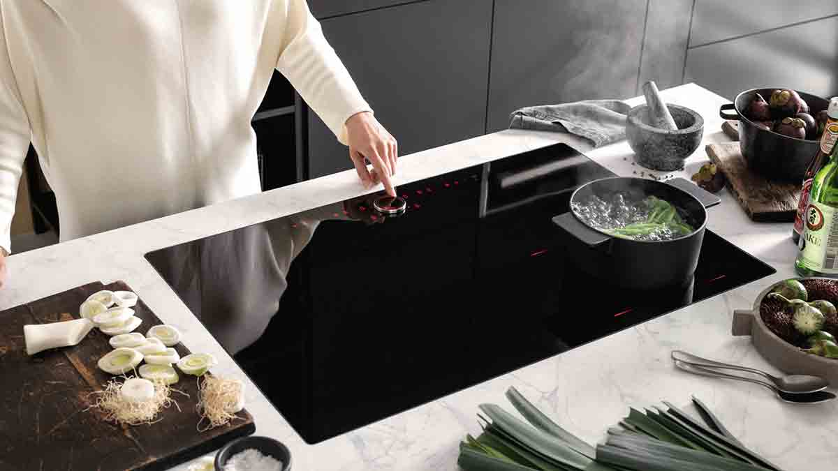 Cooking with induction, electricity and gas Cooking with induction, electricity and gas
