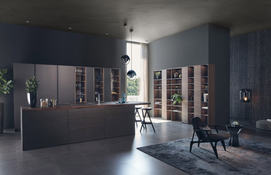 Wohnraum und Küche fließen ineinander LivingKitchen: Wohnküchen - die neuen Lifestyleküchen