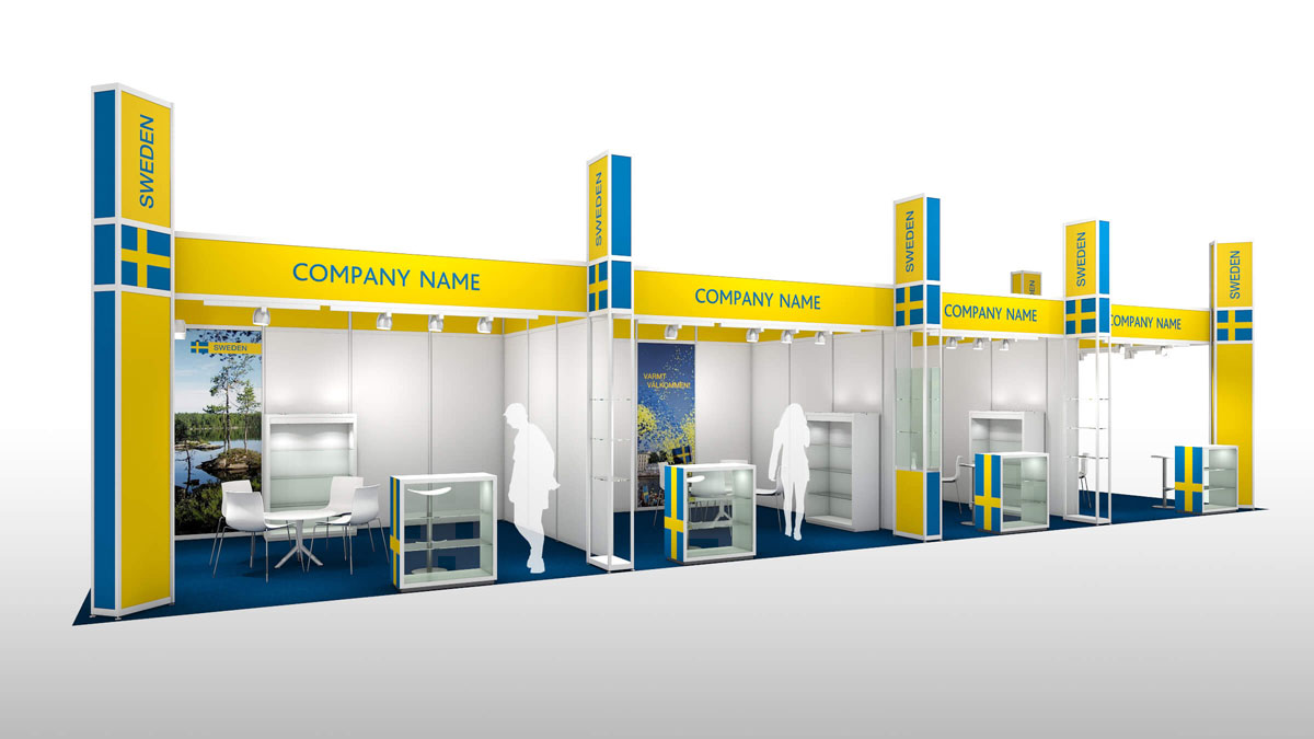 Group stands (80 m² upwards) Group stands (80 m² upwards)
