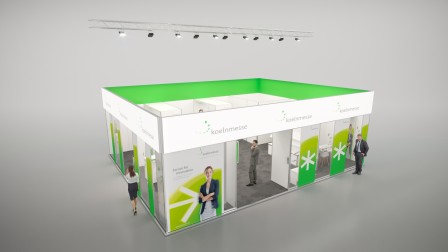 Closed Advanced Trade fair stand Closed Advanced