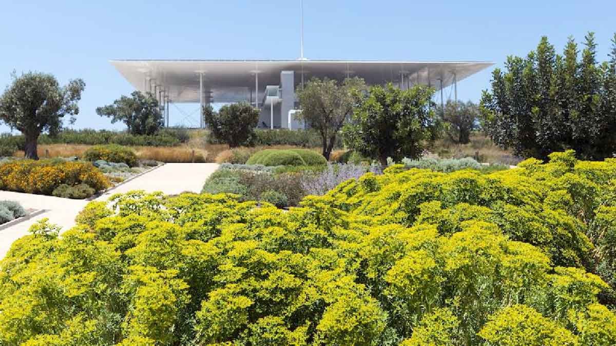 Dachterrasse der Nationaloper und Nationalbibliothek in Athen © SNFCC, Yiorgis Yerolymbos Dachterrasse der Nationaloper und Nationalbibliothek in Athen © SNFCC, Yiorgis Yerolymbos