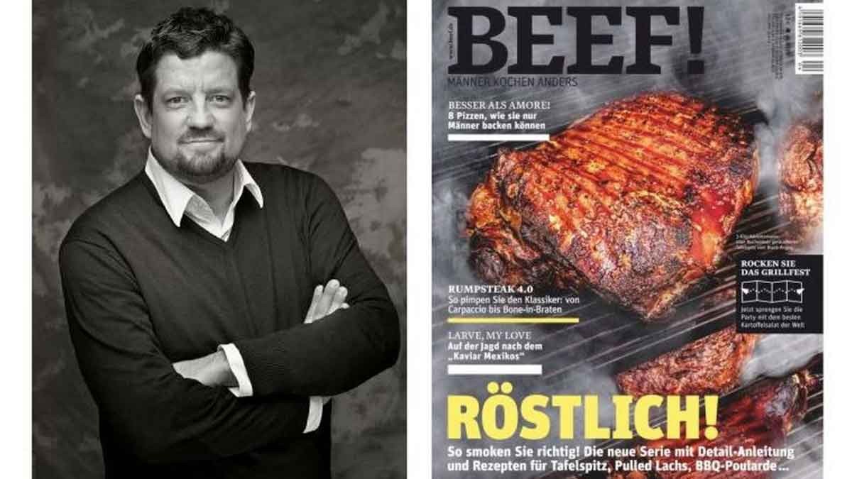 Jan Spielhagen, Chief Editor BEEF! & Cover - Photo: BEEF! Jan Spielhagen, Chief Editor BEEF! & Cover - Photo: BEEF!