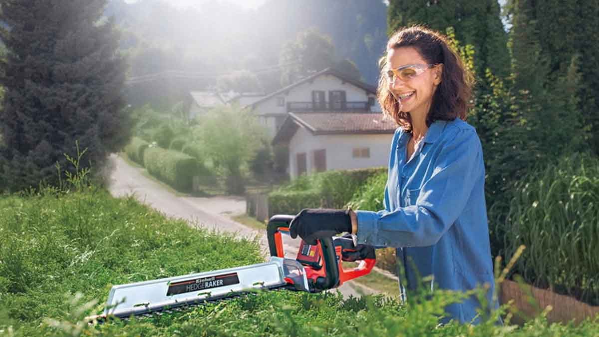 Akkubetriebener Werkzeuge und Gartengeräte sind bei den Kunden immer gefragter. Foto: Einhell Akkubetriebener Werkzeuge und Gartengeräte sind bei den Kunden immer gefragter. Foto: Einhell