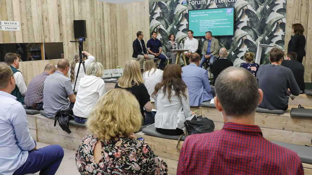 Garden Café Forum – Photo: Koelnmesse Garden Café Forum – Photo: Koelnmesse