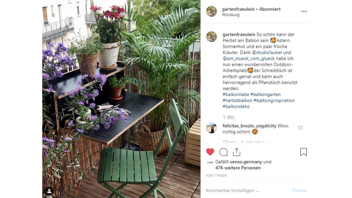 Instagram zählt für viele Nutzer zur besten Inspirationsquelle für grüne Fragen. Instagram zählt für viele Nutzer zur besten Inspirationsquelle für grüne Fragen.
