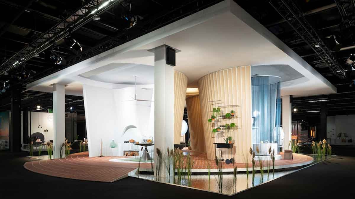 „Das Haus“ von MUT Design auf der imm cologne 2020 © Koelnmesse „Das Haus“ von MUT Design auf der imm cologne 2020 © Koelnmesse