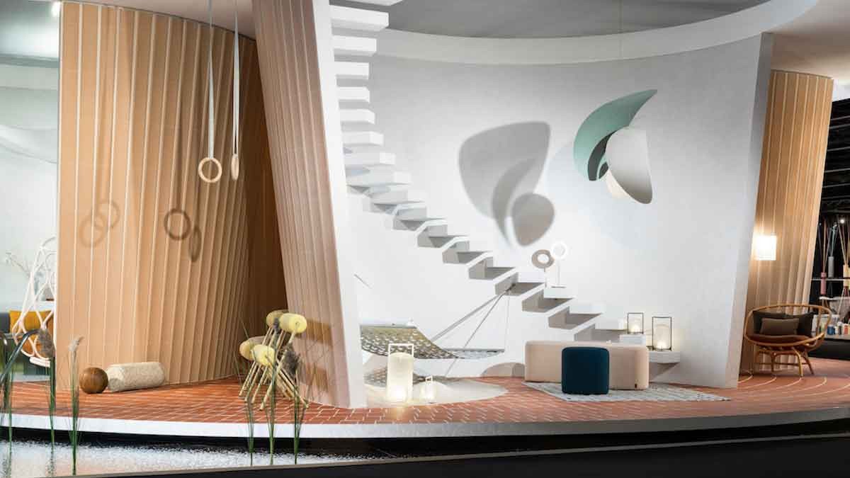 „Das Haus“ von MUT Design auf der imm cologne 2020 © Koelnmesse „Das Haus“ von MUT Design auf der imm cologne 2020 © Koelnmesse