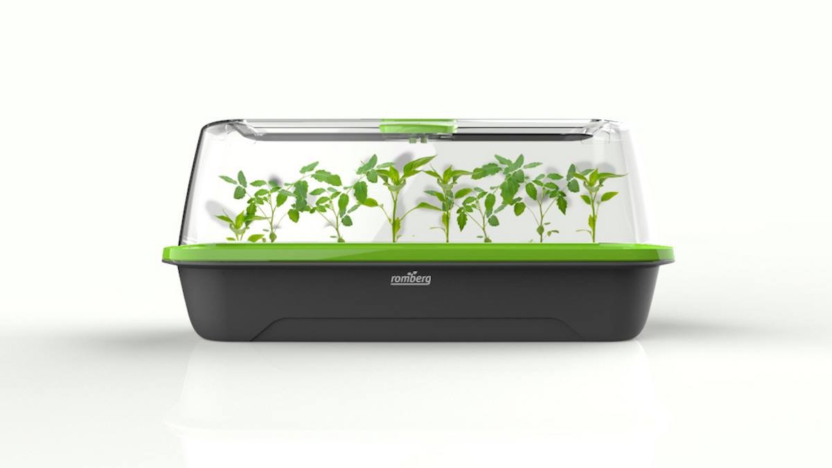 Greenhouse for an optimal microclimate: BoQube © Romberg Greenhouse for an optimal microclimate: BoQube © Romberg