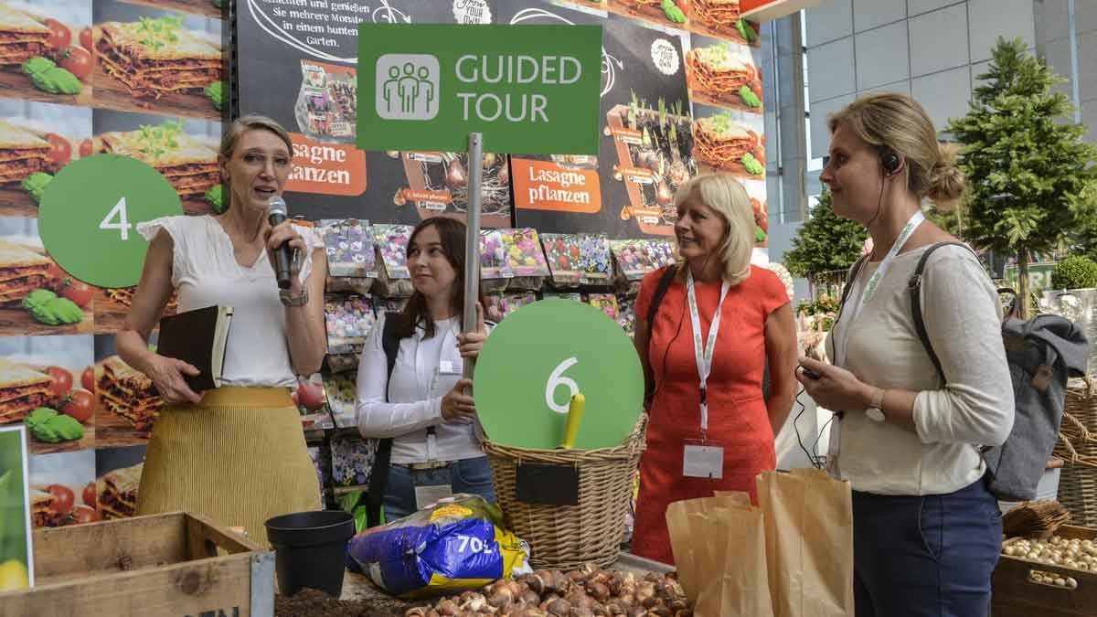 Inspirationsfläche „Flower Power“ – Foto: Koelnmesse Inspirationsfläche „Flower Power“ – Foto: Koelnmesse
