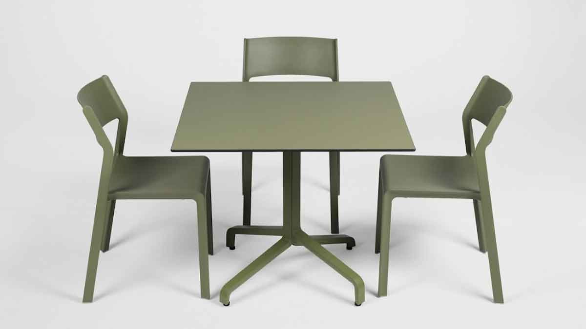 Frasca Tischgestell von Nardi (Design: Raffaello Galiotto) Frasca Tischgestell von Nardi (Design: Raffaello Galiotto)
