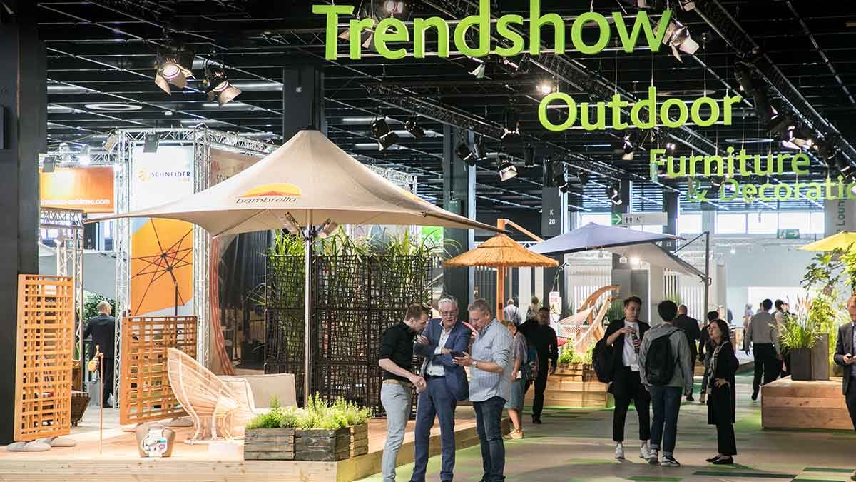 Trendshow Outdoor Furniture & Decoration, hall 10.2 Trendshow Outdoor Furniture & Decoration, hall 10.2