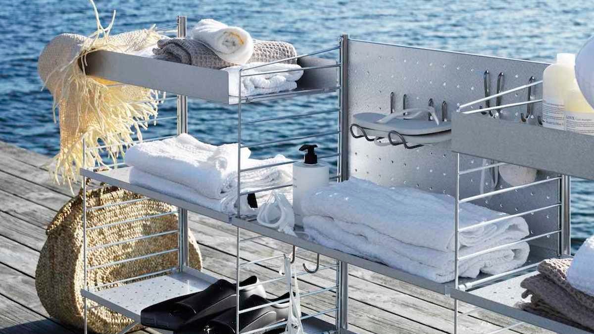 String System Outdoor from String Furniture, © String Furniture String System Outdoor from String Furniture, © String Furniture
