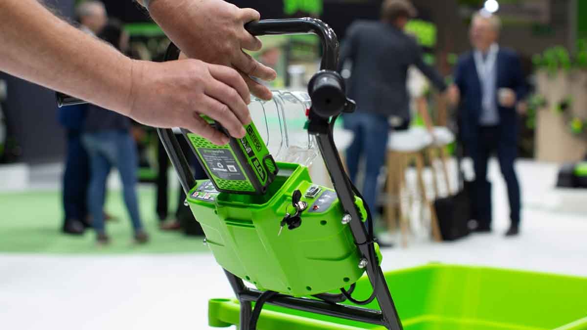 IVG Power Place Akku und Power Place City Gardening auf der spoga+gafa IVG Power Place Akku und Power Place City Gardening auf der spoga+gafa