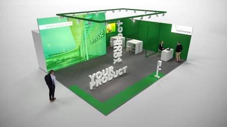 Colours Professional Trade fair stand Colours Professional