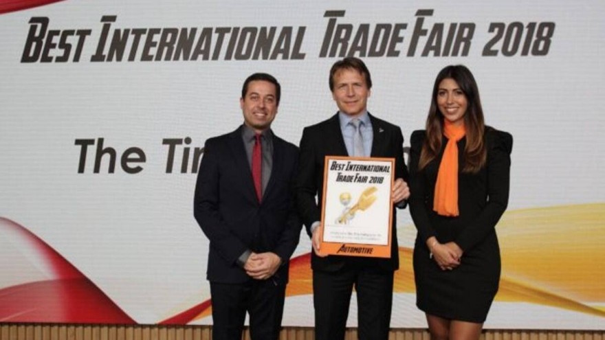 Award for the THE TIRE COLOGNE